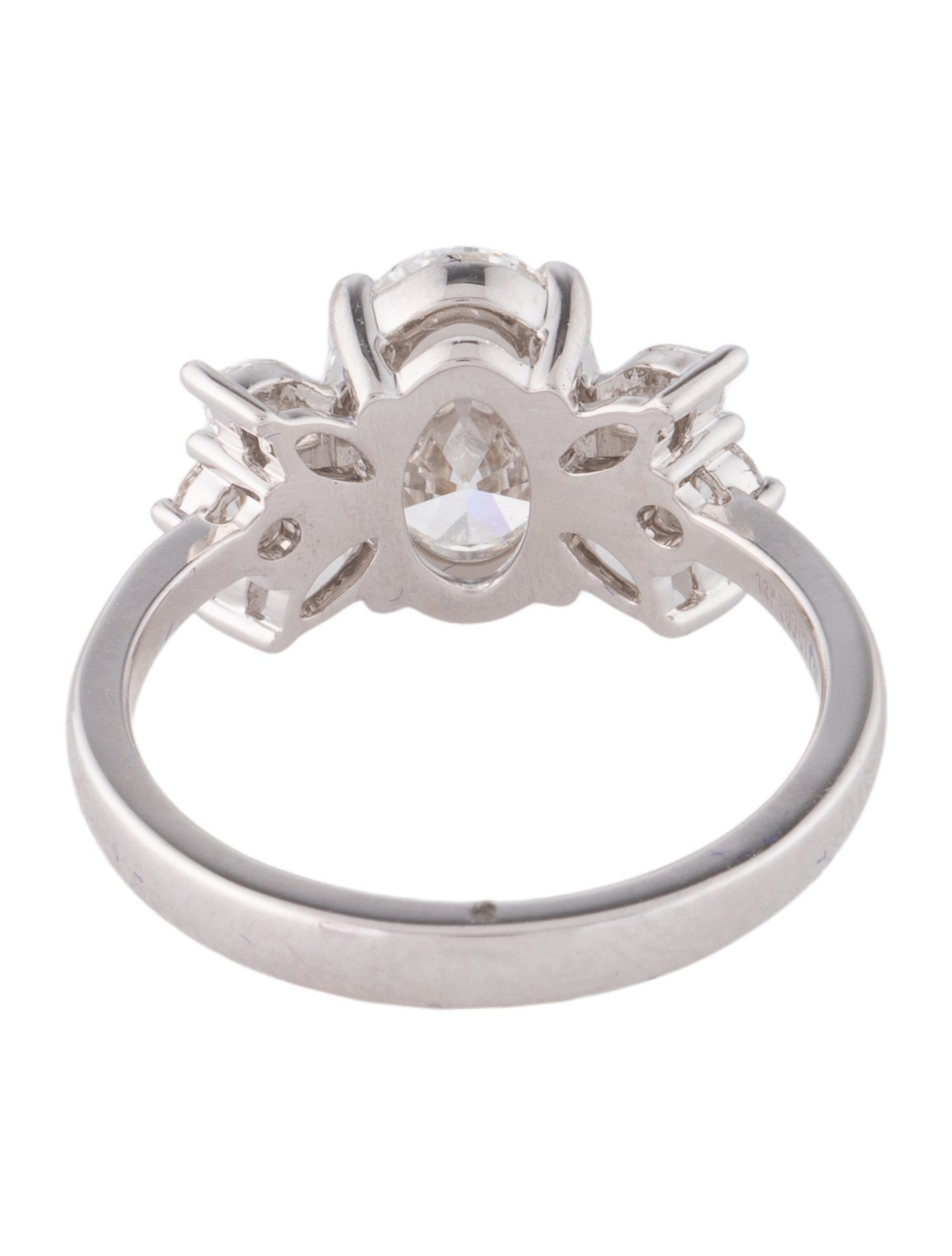 Ring 14K 2.62ctw Lab-Grown Diamond Engagement Ring